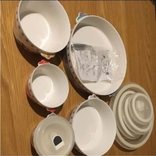 陶器食器 密閉型蓋付き