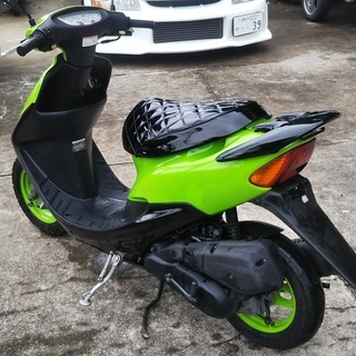 ホンダ ホンダライブディオZX仕様 AF34 ライムグリーン/黒 カスタム