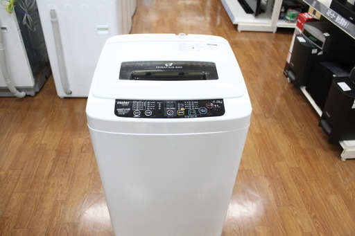 安心6ヶ月保証　ハイアール4.2kg洗濯機あります！