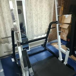 アイロテック ハーフラック パワースクワットラック 直接引き渡しのみ