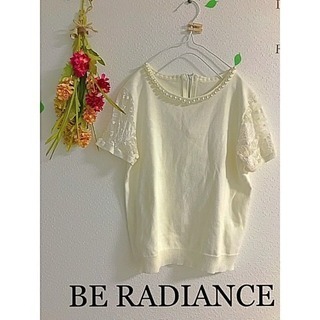 ☆BE RADIANCE☆コットンパール付きサマーニット