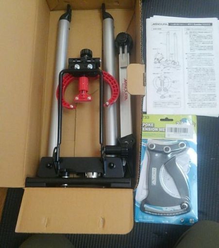 ミノウラ 振れ取り台　FT-1　GORIX　スポークテンションメーター