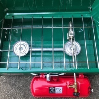 値下げ コールマン コンロ ツーバーナー 未使用品