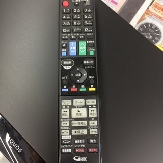 《SHARP》BDレコーダー 2番組同時録画機能付き