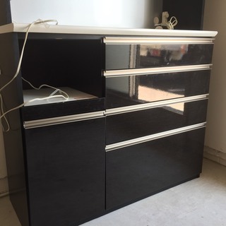 パモウナ Pamouna キッチンボード Hettich社製 食器棚 人気のハイカウンター 直接引き取り大歓迎　※香川発