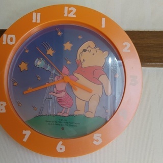 クマのプーさん　壁掛け時計