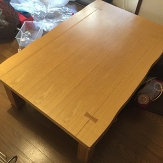 木製ローテーブル サイズ大きめ