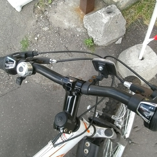 札幌市 HEAD/ヘッド マウンテンバイク ２６インチ １８段変速 白/ホワイト