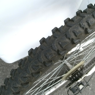 札幌市 HEAD/ヘッド マウンテンバイク ２６インチ １８段変速 白/ホワイト