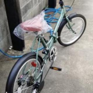 未使用折りたたみ自転車