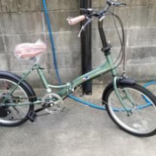 未使用折りたたみ自転車