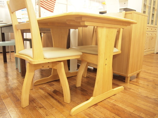 ニトリのダイニング3点セット！ - ダイニングセット 