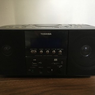 TOSHIBA  SD/USB/CDラジオ 2010年製