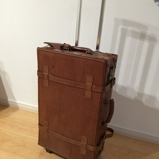 スーツケース 革 レトロタイプ