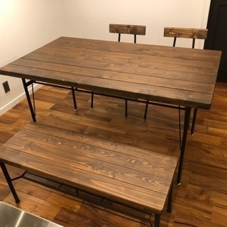 【値下げ】kelt ダイニング4点セット