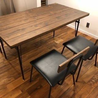 【値下げ】kelt ダイニング4点セット