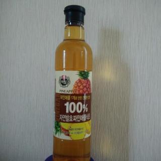 韓国 食品 パイナップル100%酢
