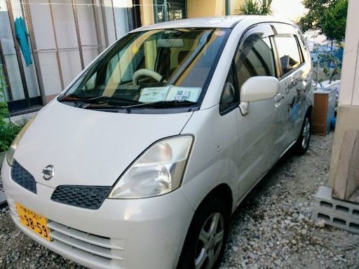 軽自動車お譲りします(日産モコ・9/9 車検付き)