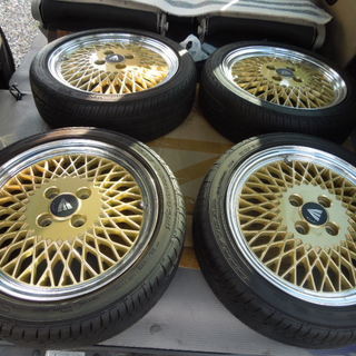 エンケイ　メッシュ　復刻　クラシック　軽に　5J15　PCD100