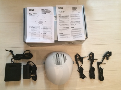 訳あり品　Korg　電ドラムCLIPHIT 7000円