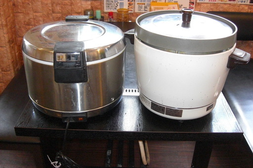 業務用都市ガス炊飯器＆ジャー３升用
