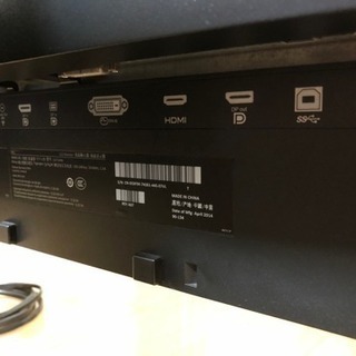 27インチワイドpcモニタ 2560x1440 DELL U2713H 中古 殆ど使ってない