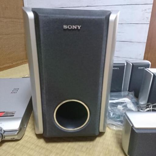 sony ホームシアター　スピーカー　DVDプレイヤー　DolbyDigital　5.1 チャンネル