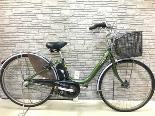 新基準 ヤマハ パス 4Ah リチウム 電動自転車 中古 26インチ