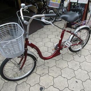 【整備済】20インチ小径車　前後タイヤ新品　サカモトテクノ製　ブルーメミニ