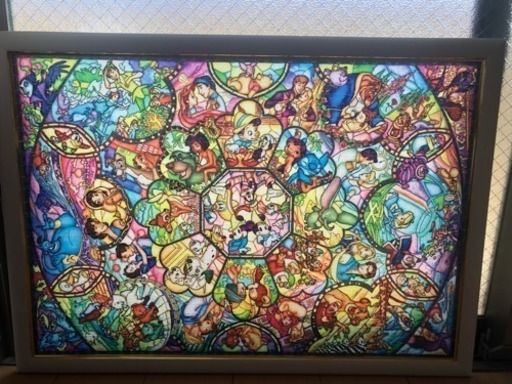 ディズニー ステンドアートジグソーパズル Misa 那覇のパズルの中古あげます 譲ります ジモティーで不用品の処分