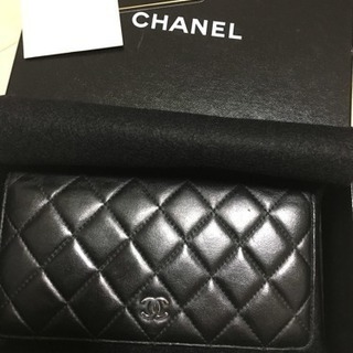 シャネル ラムスキン マトラッセ 長財布