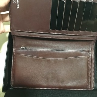 シャネル ラムスキン マトラッセ 長財布