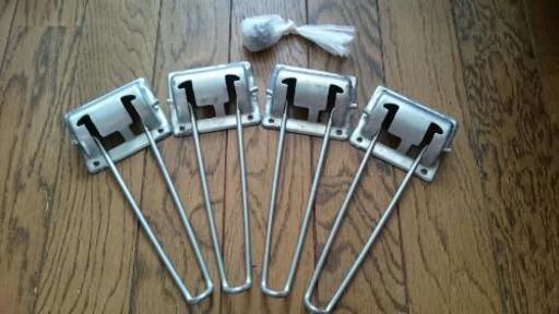 折りたたみ式 テーブル 脚 ビス付き Diy Otokuchan 船橋の家具の中古あげます 譲ります ジモティーで不用品の処分