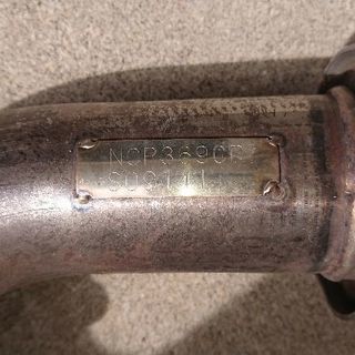 c25セレナ用 柿本センターパイプ フランジサイレンサーとバンテージ付