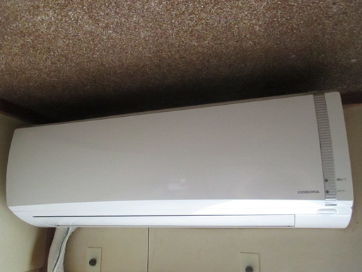 コロナ ルームエアコン冷房暖房兼用　CSH-N221（予備新品パネル付き）