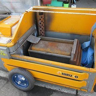 動作品★HIRUKO/ヒルコ★融雪王 太郎 融雪機 除雪 新品タイヤ付き◆ TM-1500-3.5G