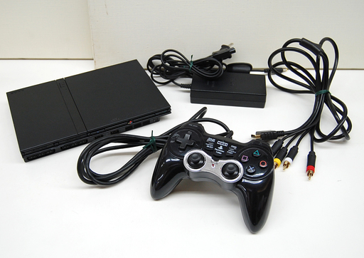 SONY 薄型PS2 プレステ2 70000番 HORI連射振動コントローラー付き 札幌市 清田区 平岡