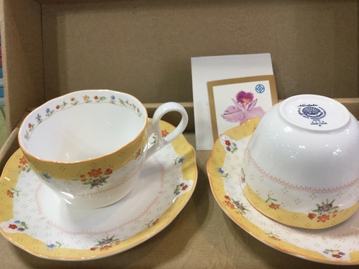 未使用 ノリタケ コーヒー碗皿ペア