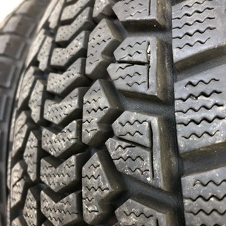 71 78プラド ナローボディ 純正ホイール タイヤ 配送 バリ山 215/80R16