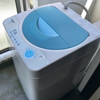 シャープ中古洗濯機4.5kあげます。
