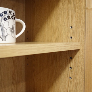 無印良品 MUJI 木製カップボード オープンタイプ ワゴン付き 家電用コンセント付き 北欧インテリア 和モダン
