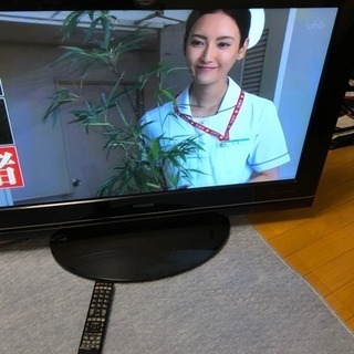 HITACHI  WOO  プラズマテレビ  HDD内蔵