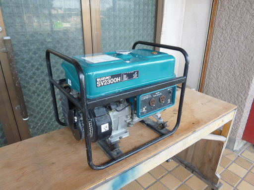 ★☆ SUZUKI スズキ エンジン 発電機 SV2300H ジャンク品 ☆★
