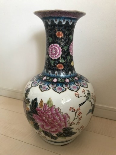 お買い得!】 花瓶/中国製 成化年製花瓶/骨董品/ヴィンテージ