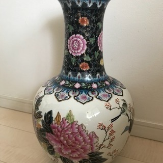 香港/中国製 アンティーク花瓶　（価格相談可）