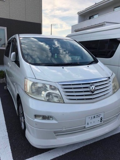 手続中 アルファード 車検有り 自動車税込み Qoo つくばのアルファードの中古車 ジモティー