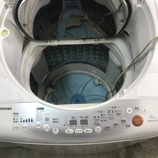 洗濯機2013年式 8kg 大阪市内送料無料