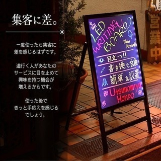 光る看板(Lightning Board)