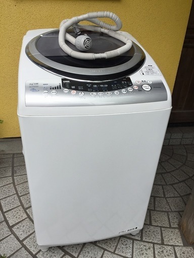 東芝 洗濯機 AW-80VG 2010年製 8.0kg 乾燥容量 4.5kg