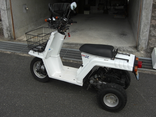 ジャイロＸ　ミニカー仕様の登録済み車